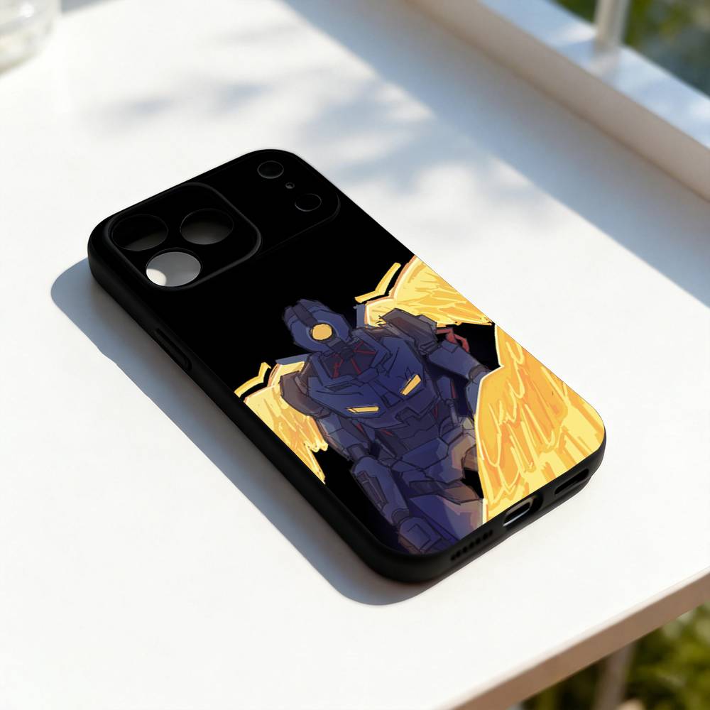 Cool U-Ultrakill Game Phone Case For iPhone 17,16,15,14,13,12,11,Pro,Max,Plus,E,SE4,Air,Mini Black Precise Hole Matching