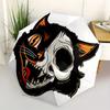1pc Cat Skull Mask Automatic Open/close Folding Umbrella, Compact Portable Travel Umbrella, Durable Construction yy250809143