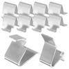 10Pcs High Strength Metal Cabinet Shelf Clips Heavy Duty Shelf Support Clips for File Cabinets Bookcase Shelving Mounting