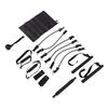 Pilates Bar Kit 20 30 40 Lbs Resistance Bands Adjustable Pilates Workout Equipment with Storage Bag for Home Fitness