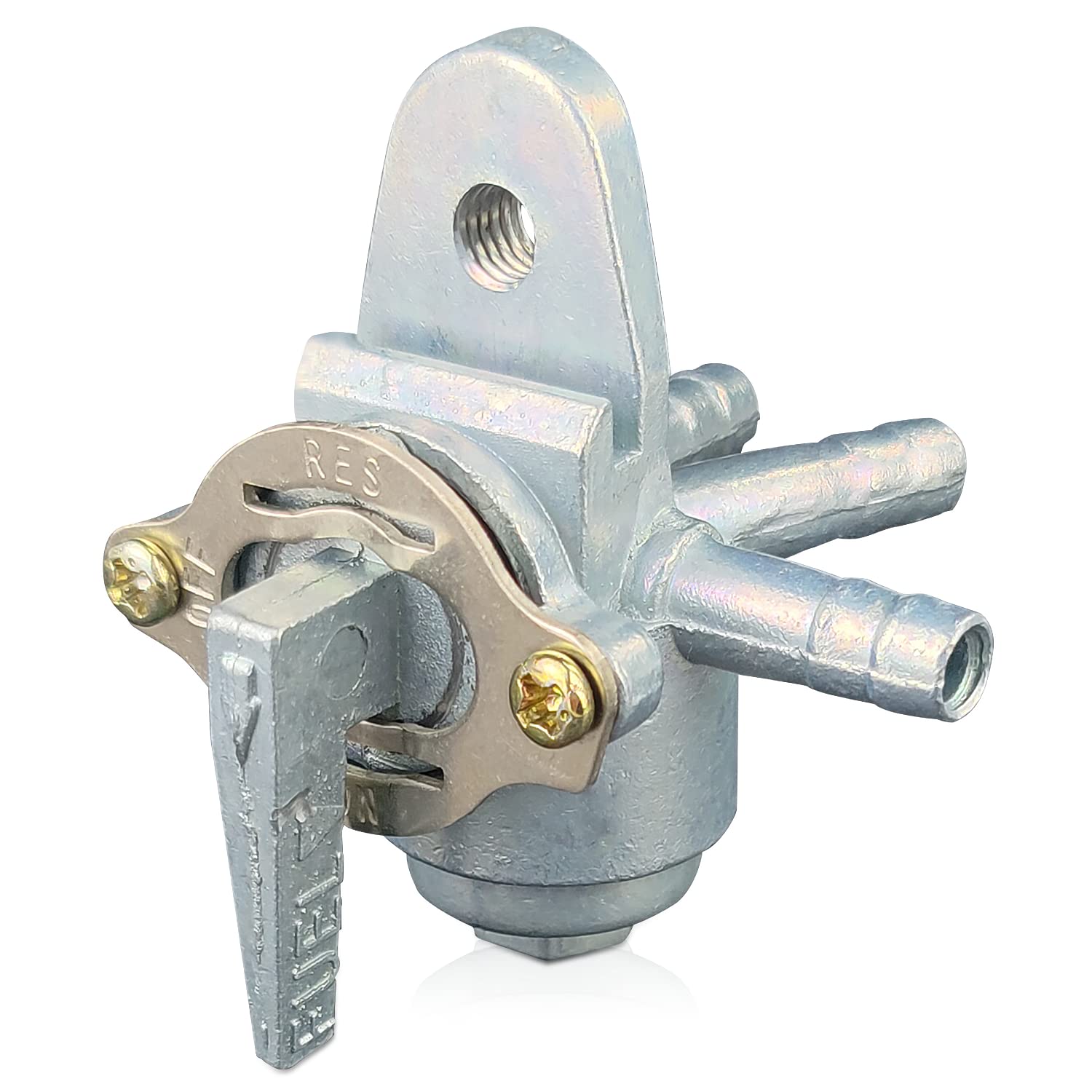 

Jetsetmoto Fuel Cock for Motorcycles, 3-Way Fuel Cock, Gasoline Cock, Fuel Cock, Hose Inner 3WAY type (NEW)