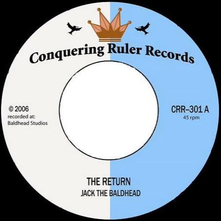 

7inch Record JACK THE BALDHEAD THE BALDHEADS The Return Skinhead Waltz Musette CRR301 Conquering Rule 2006 Germany Reggae Ska Dub Used