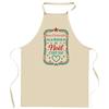 Planetee Tablier Jean-Christophe Magie De Noël Rectangle - Cadeau Secret Santa Original Pour Cuisinier Vêtement Noël Barbecue