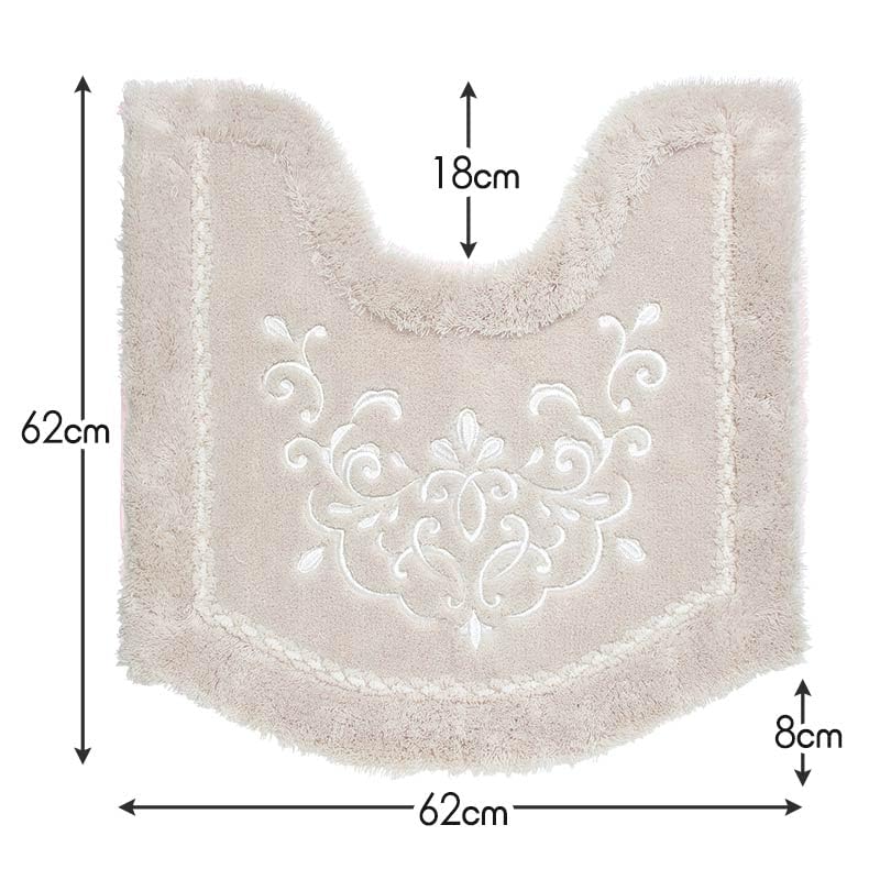 DaiDo Blink Toilet Mat (Purple, Regular)