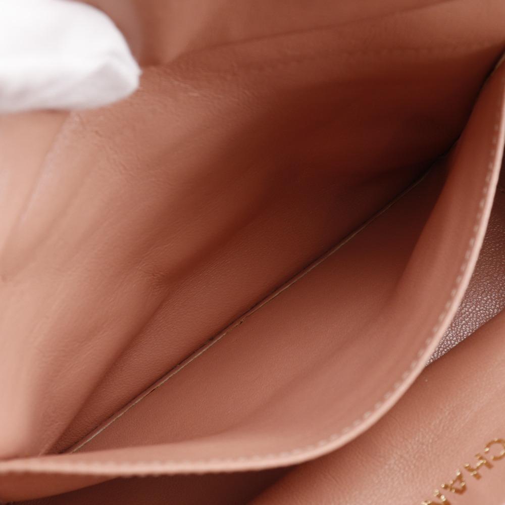 Chanel Matelasse COCO Mark Tote Bag A15688 Chain Tote Pink Caviar Skin Women Used