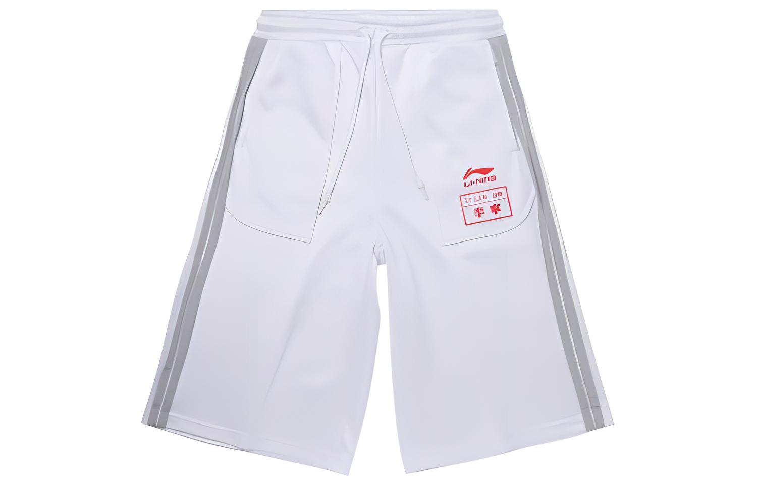 Li Ning Casual Shorts Women s White AKLQ186-2 L