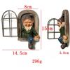 Garden Dwarf Window Dwarf Courtyard Hanging Decoration Garden Dwarf Statue Decoration