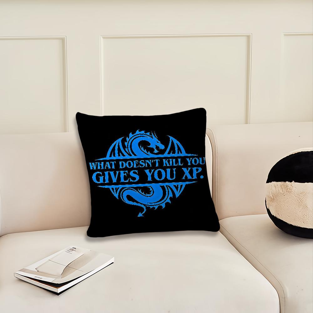 Anything That Doesn't Kill cushion cover Pillow Cover Decoration Room Home Sofa living Office Car Nordic Simplicity