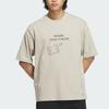 Adidas Graphic T-Shirt With Animal Print And Logo Men Tops Light-Grey JP4579