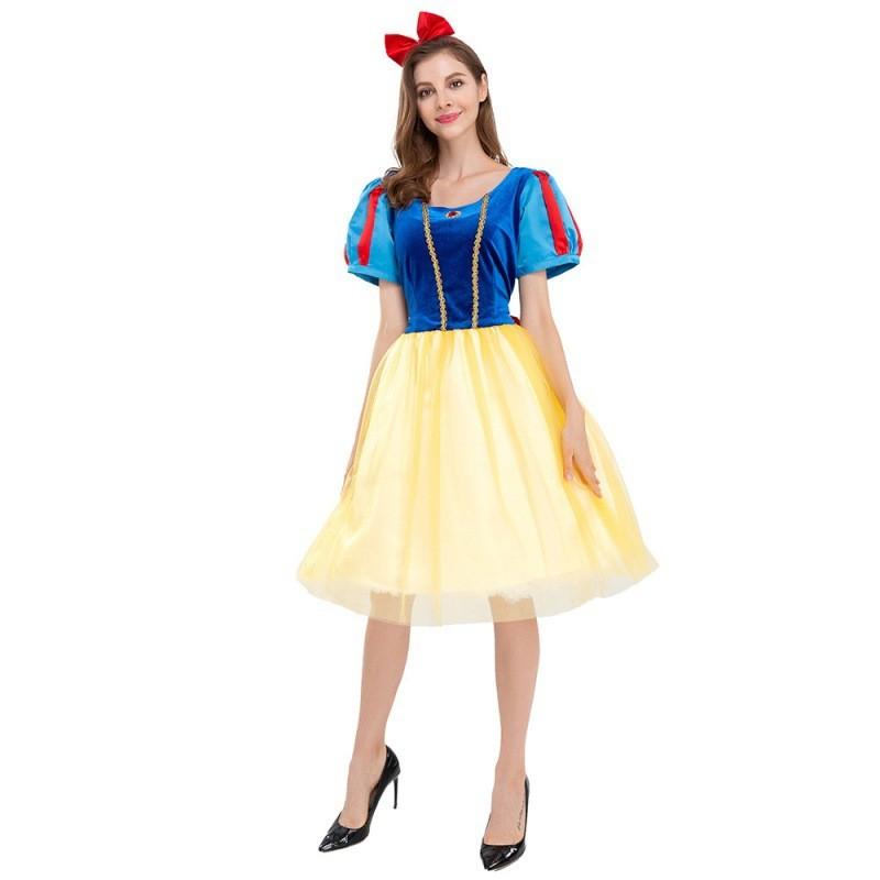 

Delightful Snow White Fairy Tale Cosplay Dress For Kids And Teens Outfit Imaginative S