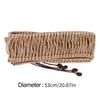 Tongue Drum Wrapped Braided Rope Percussion Hand Pan Drum Handwoven Rope Ethereal Drum Accessories