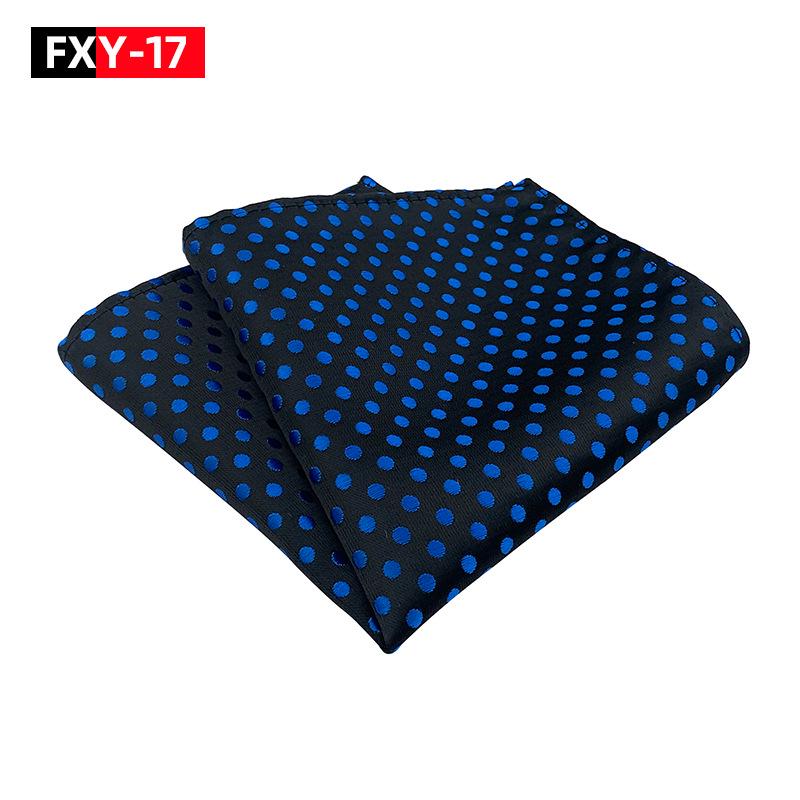 Men's Polka Dot Pocket Square Handkerchief - Stylish Suit Accessory