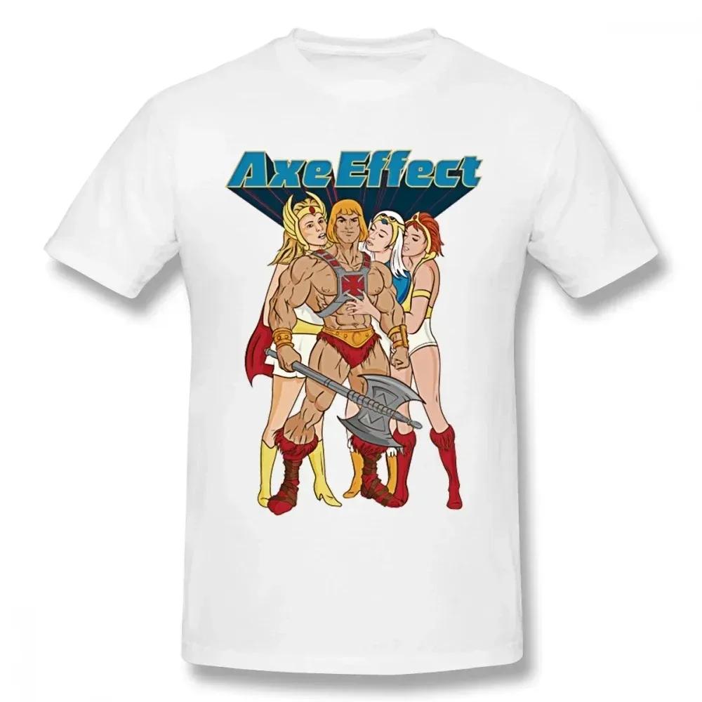 Creative Funny He-man Masters of The Universe T Shirt Unique Design for Man Homme Tee Shirt for Summer
