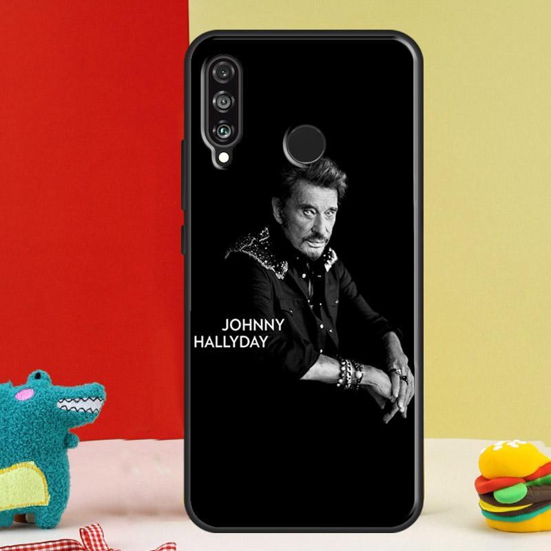 Johnny Hallyday For Huawei P30 Pro P60 P50 P20 P40 P Smart Nova 9 5T Honor Magic 5 Lite X8 X9 a 50 70 Case