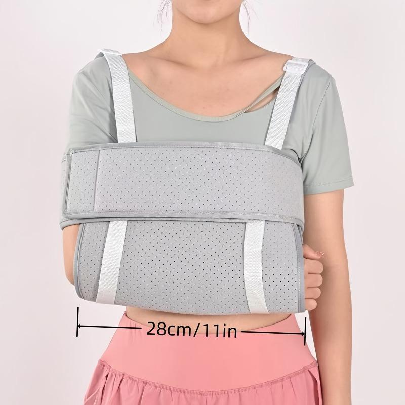 1 pièce Support de bras réglable - Convient pour la fixation et la rééducation des luxations du bras et du poignet - Conception à double bandoulière