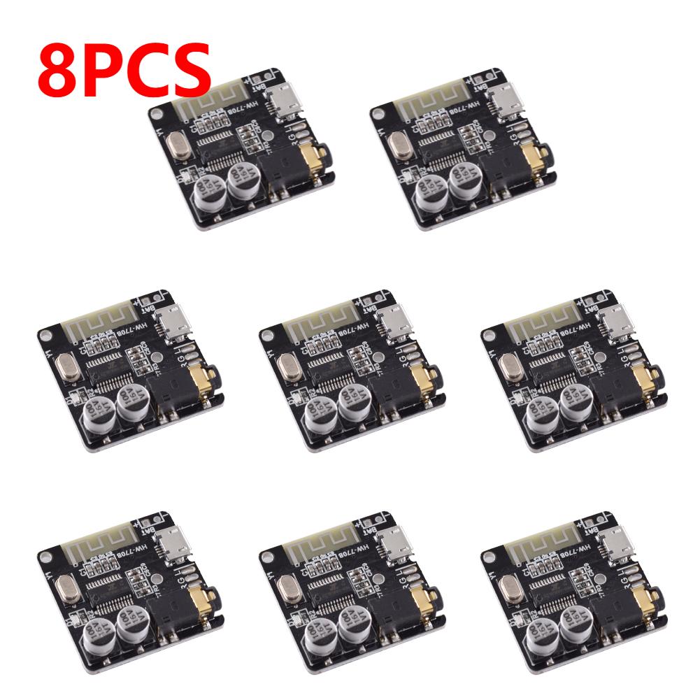 1-20PCS Bluetooth Audio Receiver Board Bluetooth 5.0 MP3 Lossless Decoder Board Wireless Stereo Music Module 3.7-5V XY-BT-Mini