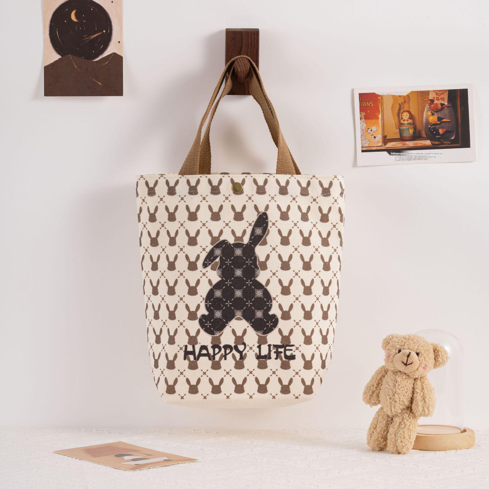 

Ретро Студентська Полотняна Сумка-Тоут - Водонепроникна, Стійка до Розривів, Ідеальний Подарунок для Репетиторства або на Випускний