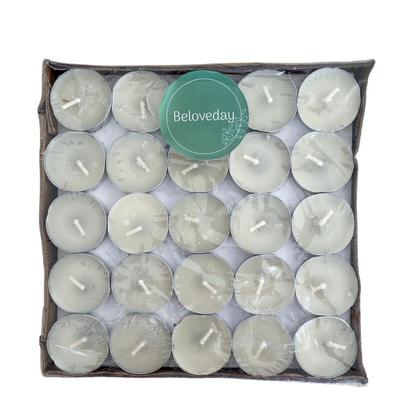 Set of 100 White Tealight Candles