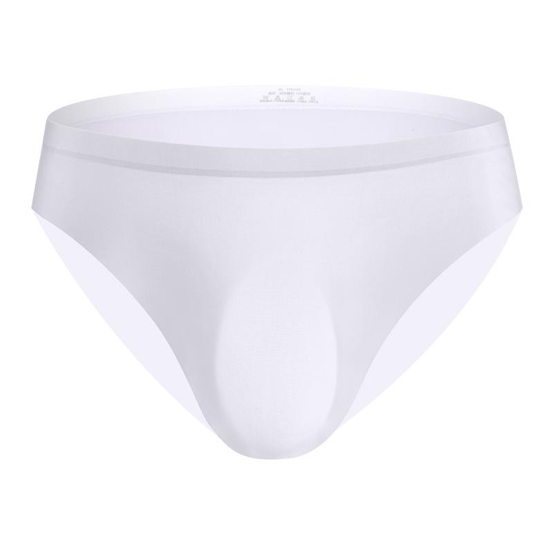 Men's Seamless Ice Silk Briefs - Sexy & Trendy Summer Wear