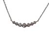 4℃  Necklace K18 white gold/diamond Women