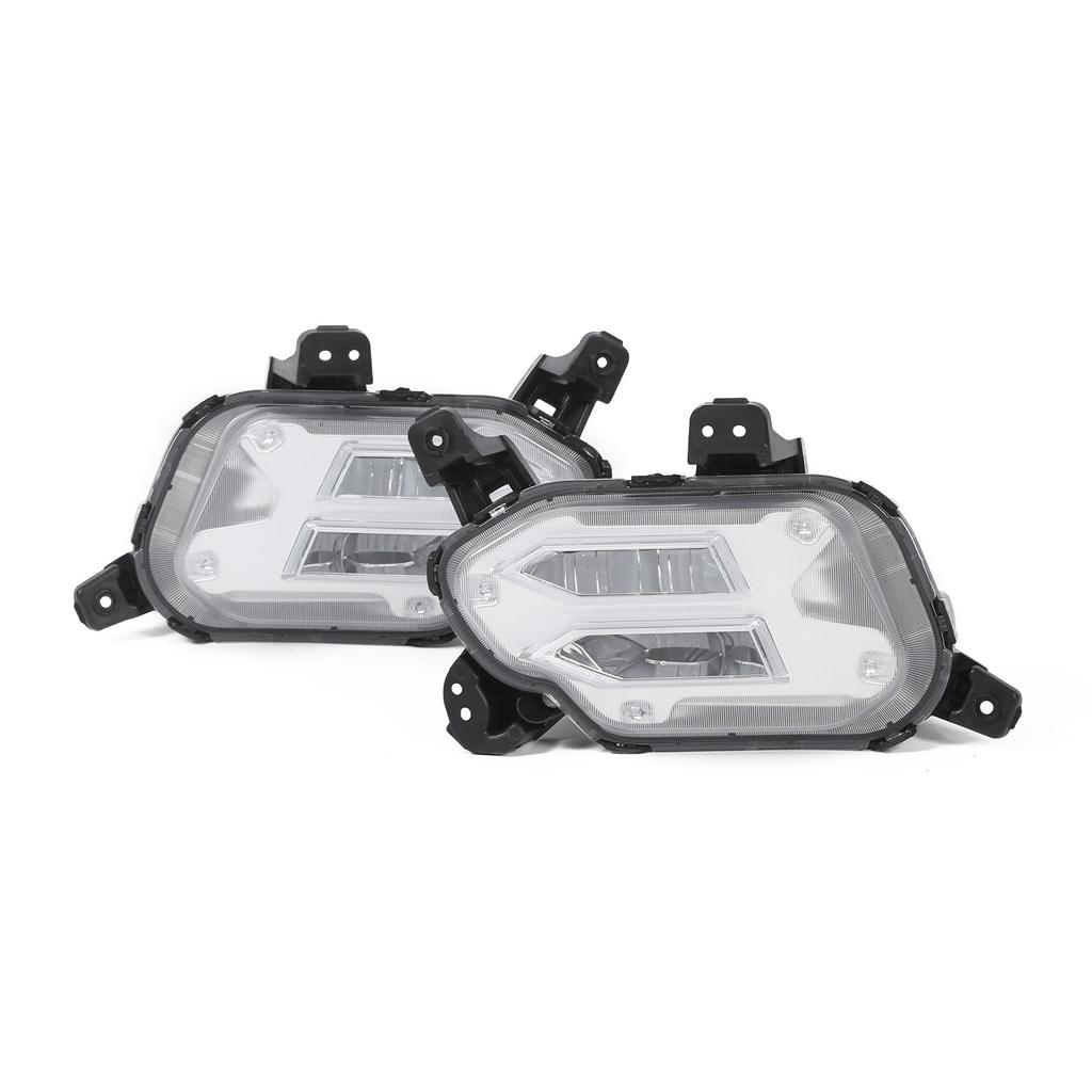 2 st LED varselljus Framstötare IP65 Vit Ljusfärg 12V Ersättning för KIA Sorento 2021