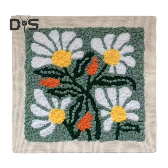 

Набор для вышивки иглами для вышивания Набор для самостоятельной цветочной вышивки с пряжей для игл для вышивания иглами для начинающих детей B