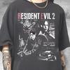 Resident Evil 2 game Casual Trendy Graphic Vintage Y2K T Shirt Women Men Cotton Tee Summer Spring Oversized Novelty Loose tops
