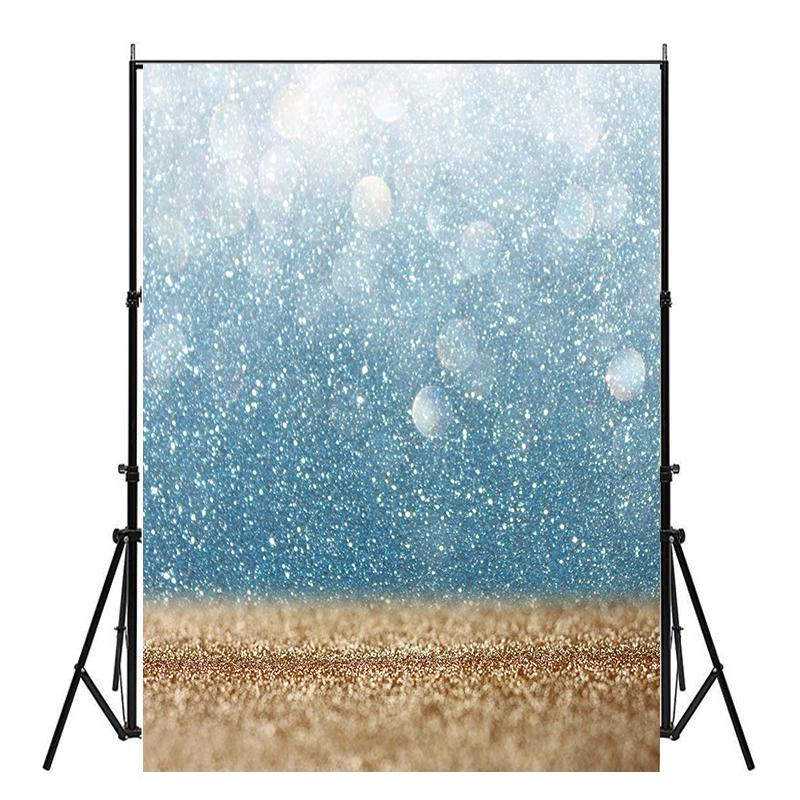 Silver Glitter Sparkle Bokeh Photo Backdrop for Events,Parties,Studio Shoots,Outdoor Celebrations,Live Streaming