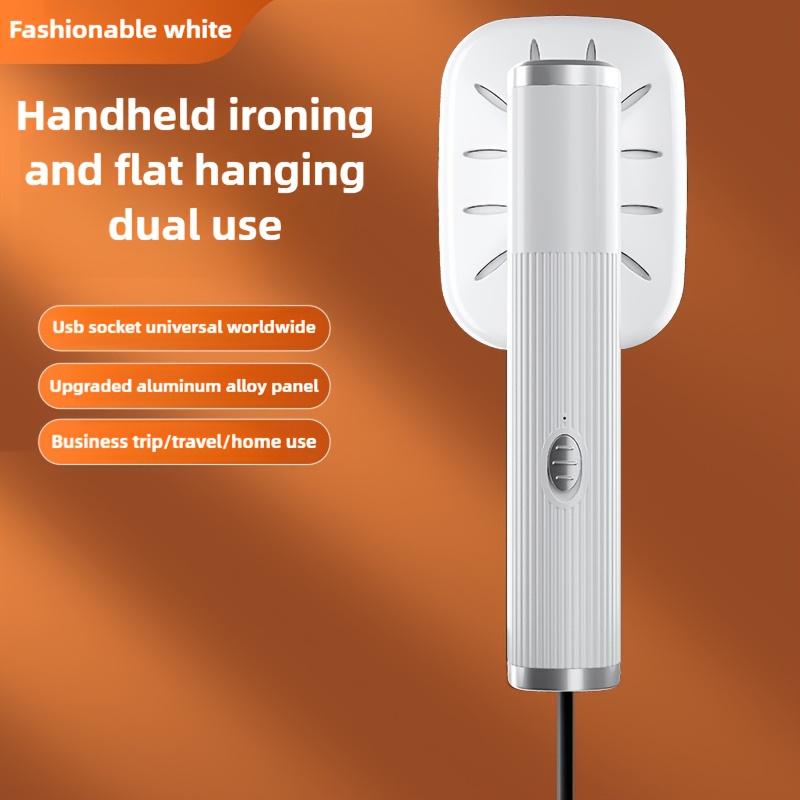 Handheld Steam Iron for Flat Ironing and Hanging Iron for Quick Wrinkle Removal, Suitable for Travel and Home Use