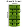 9/18 Pockets Felt Vertical Plant Grow Bag Non-woven Greening Flower Container for Flower Vegetable Herb Garden Planting Supplies