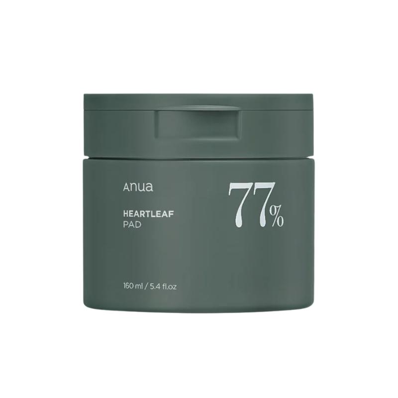 Anua Heartleaf 77 Clear Pad 160ml – Soothing & Pore-Clearing Korean Toner Pads for Sensitive Skin