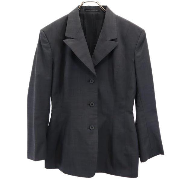 

Yohji Yamamoto 90s Made in Japan Wool Blend design tailored jacket S Gray Women Used