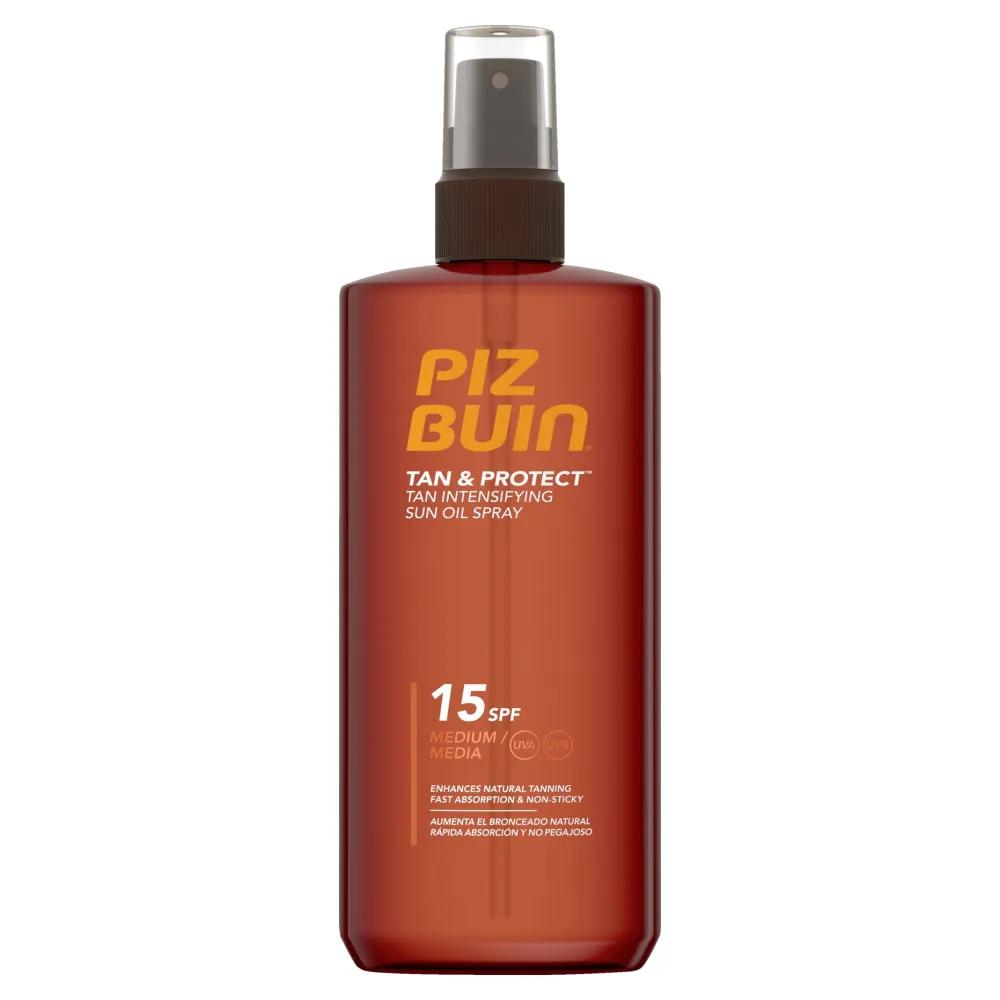 Piz Buin Tan Intensifying Sun Oil Spray LSF15, 150ml