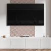 Printed Vinyl Wall Tiles for Dining Room Marble Checkerboard Pattern 20x20x20 Cm