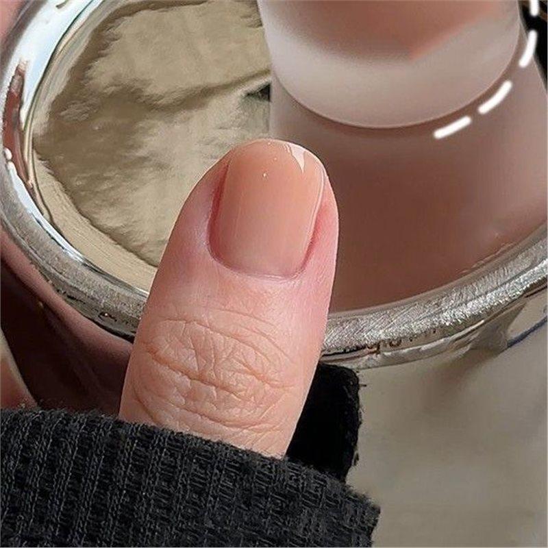 Whitening Water-Based Peelable Nude Nail Polish - Odorless, No-Bake, Ice Clear