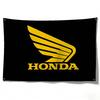 Motorcycle For HONDA Premium Flag 120g Polyester Eco Friendly Print Waterproof Wear Resistant Home Party Decor Banner PH2
