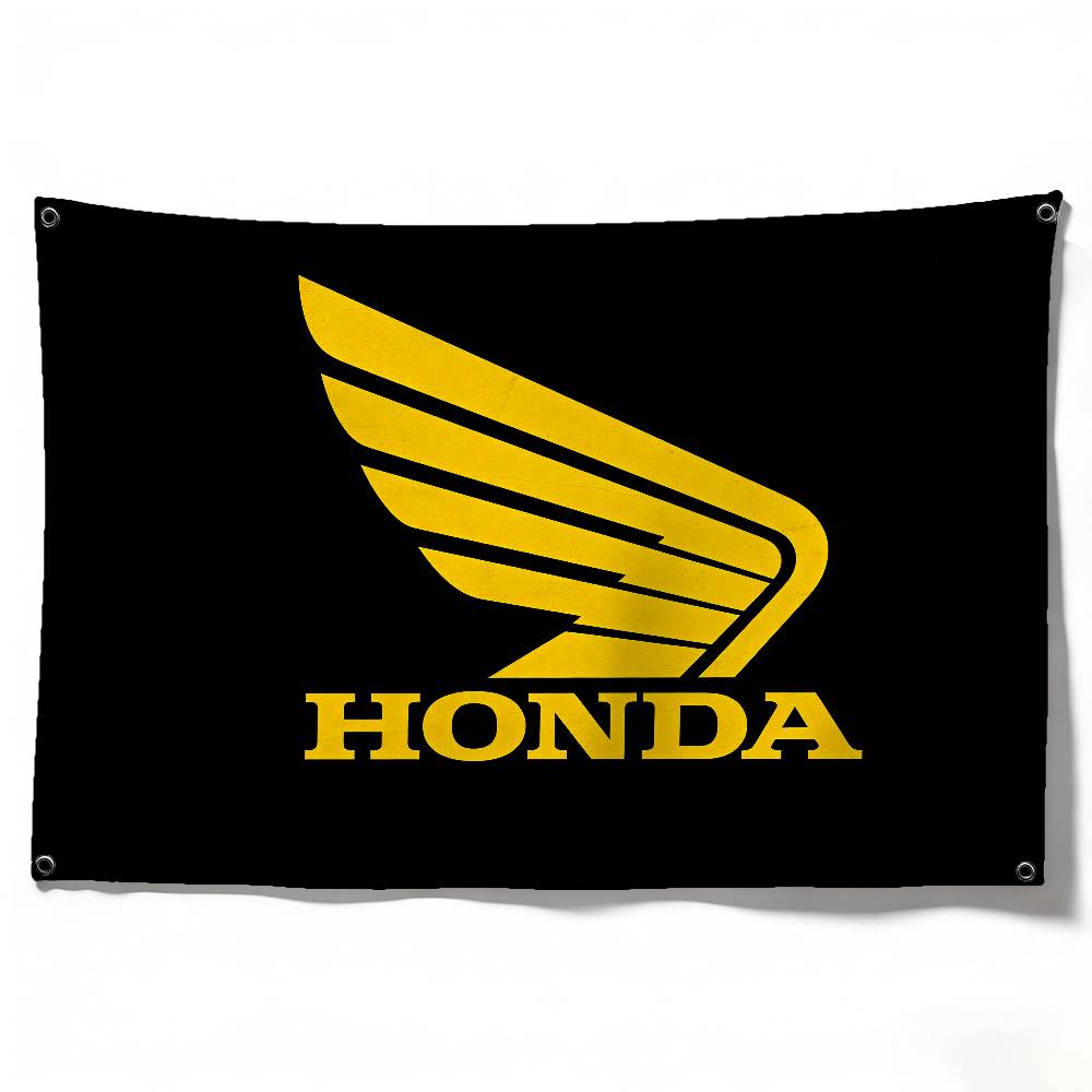 

Motorcycle For HONDA Premium Flag 120g Polyester Eco Friendly Print Waterproof Wear Resistant Home Party Decor Banner (as the picture,50x70cm)