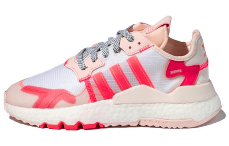 Adidas Originals Nite Jogger  Pink Blue  Women s FY3105 36