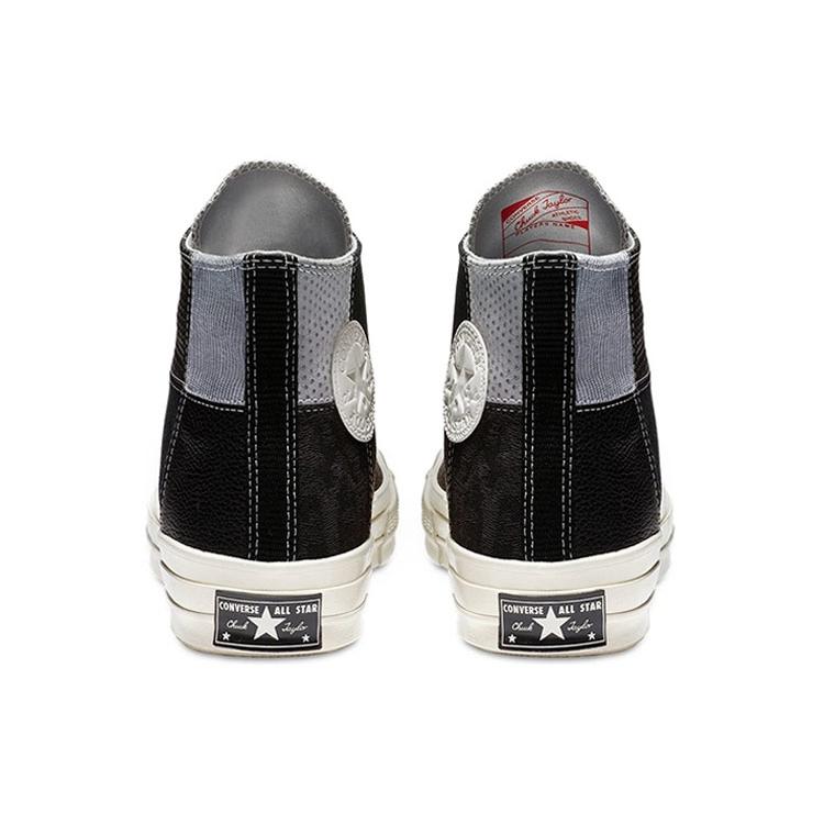 Chuck 70 Converse Mixed Material Hi 'Black Egret' 163220C