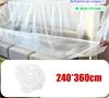 Disposable Elastic Dust Cover Bed Sheet 240x360cm Single Use Protective Cover with Elastic Edges for Mattress Protection and Dust Prevention