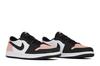 Men's Sneakers Nike Jordan 1 Low OG Bleached Coral Black/Bleached Coral-White-Grey Fog