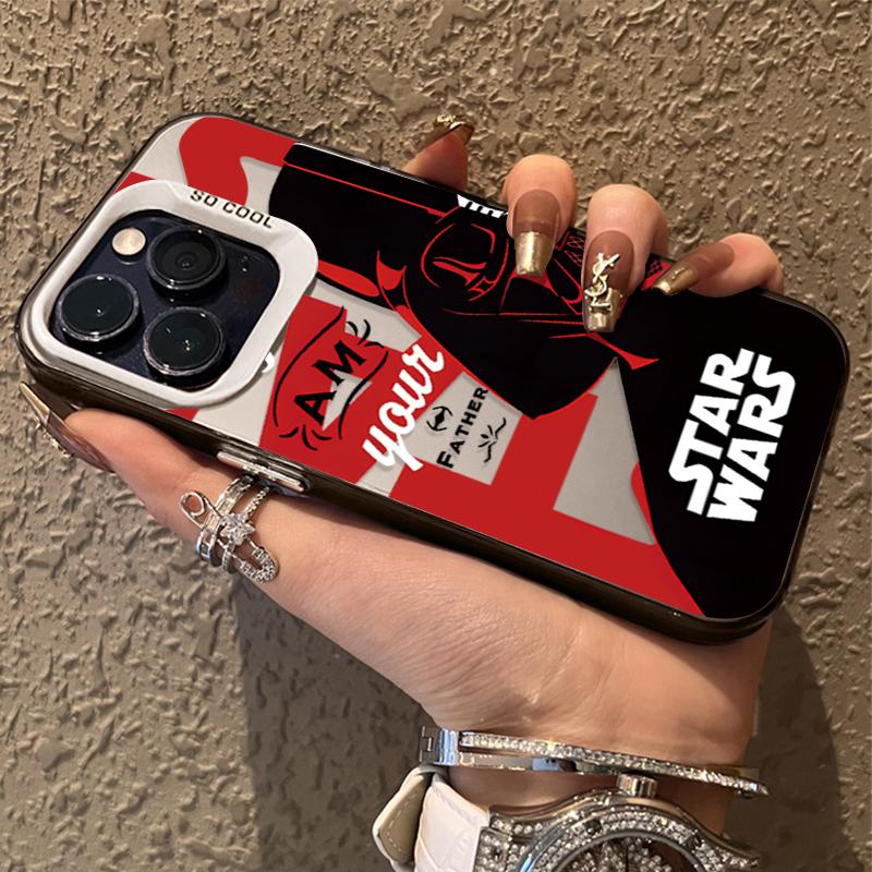 Stars W-Wars Darth Vader PC Case for Xiaomi POCO X6 X5 X3 NFC F3 F4 GT F5 F6 M6 Pro 4G M5S C65 Mi 13T 12T 14 13 12 11 Lite 5G NE