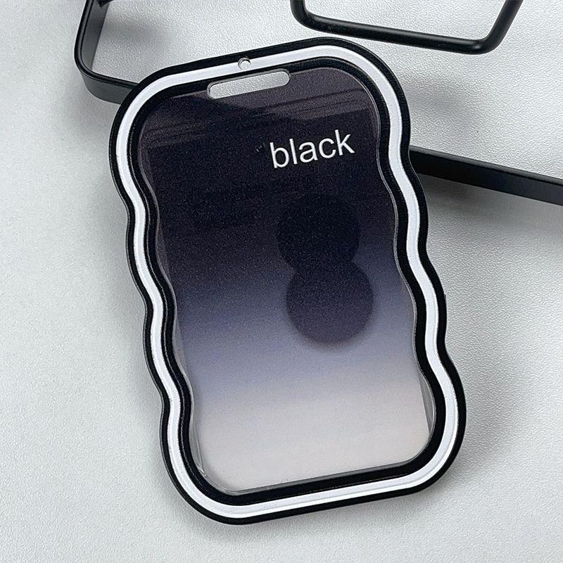 

Bank Credit Card Holder Bus ID Card Holder Identity Badge Holder Bus Card Case Cards Sleeves Office Supply чёрный
