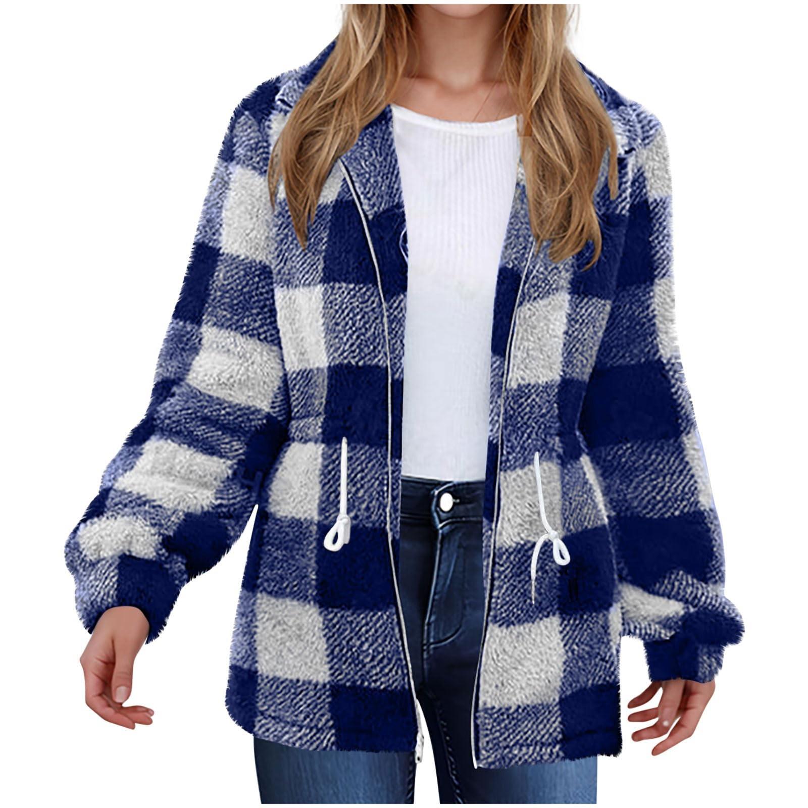 

Женская и зимняя свободная повседневная плюшевая куртка с длинными рукавами и капюшоном на молнии XXL