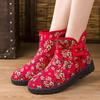 Internet Celebrity Snow Boots Winter Plush Warm Anti Slip Comfortable Short Boots Outdoor Street Flat Casual Shoes 2024