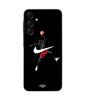 Case For Samsung Galaxy A15 Nike Jordan Logo Black Background Maniacase