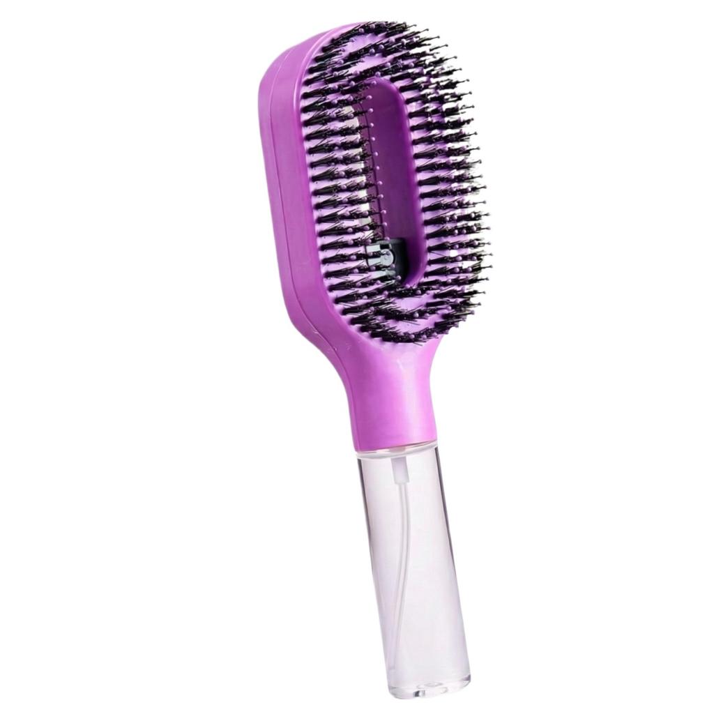 Brosse à Cheveux Pulvérisateur d'Eau Avec Manche, Une Pulvérisation, -Brosse Anti-Frisottis