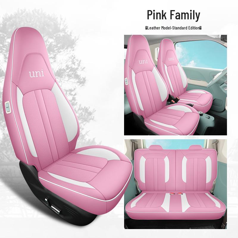 DJGY Lingbao-UNI Special Leather Seat Cushion: Stylish, Sporty, All-Season Cover