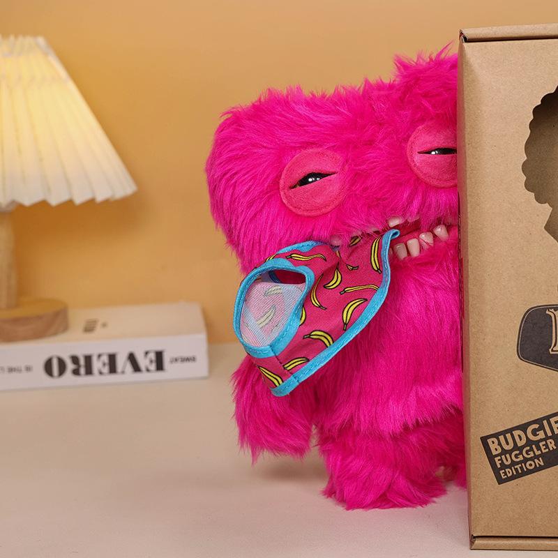 22cm Fuggler Serie Mutandine Morbido Peluche Denti Mostro Bambola Divertente Brutta Carina Giocattoli Colore Figure Cartoni Animati Regali di Compleanno Bambini