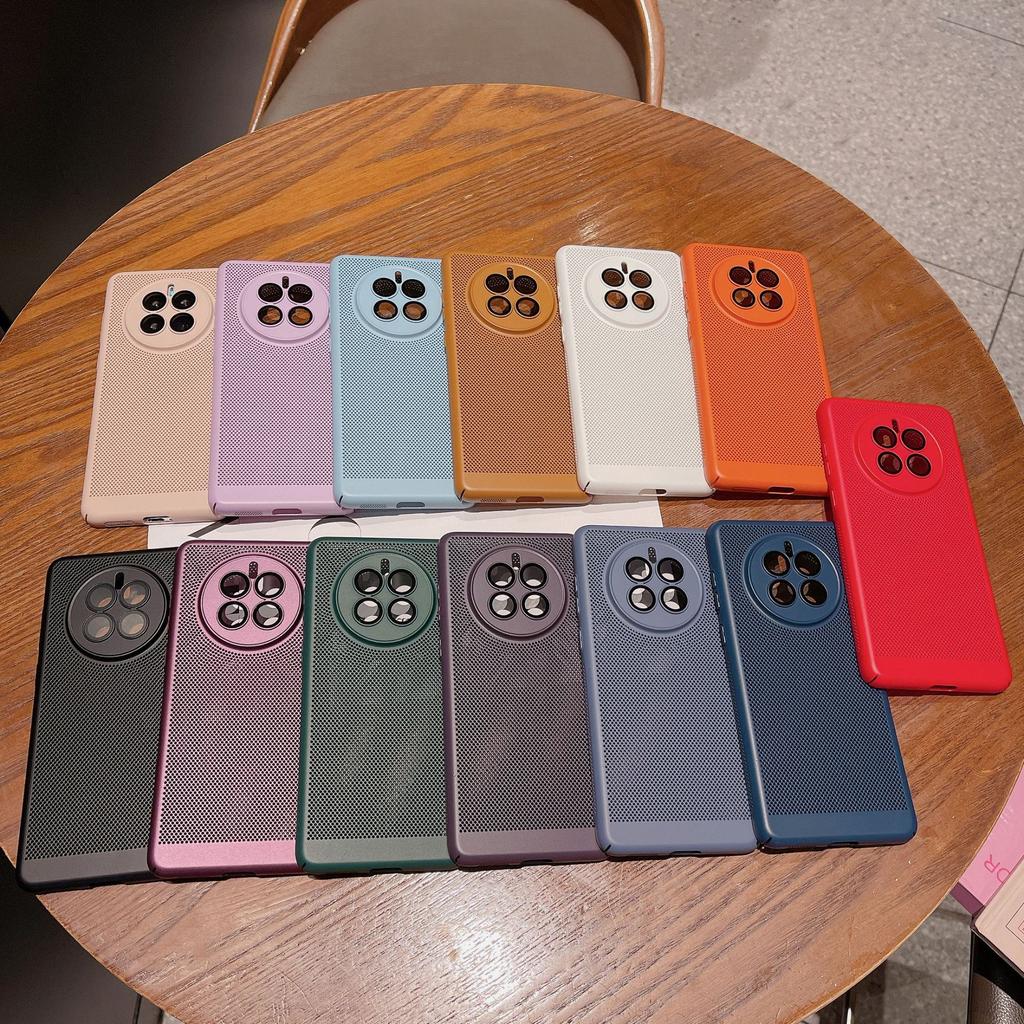 Applicable To P60 Huawei MATE60 Breathable Heat Dissipation Mobile Phone Case Guard Heat Dissipation Mesh Case P60PRO Mesh Case Honor 90